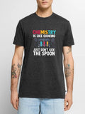 Chemistry Is like cooking just don't Funny - Men's Premium T-Shirt