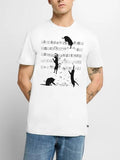 Cat and Sheet Music Classic T Shirt