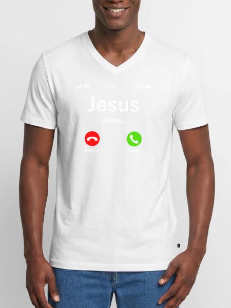 Men's Premium Organic V-Neck T-Shirt