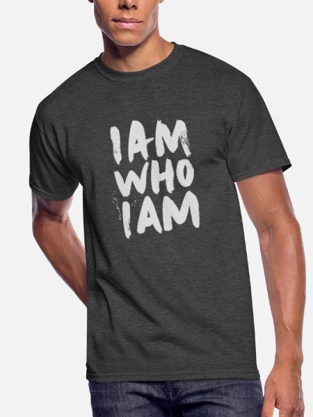i am who i am - Men's 50/50 T-Shirt