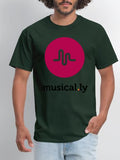 Musical.ly Logo - Men's T-Shirt