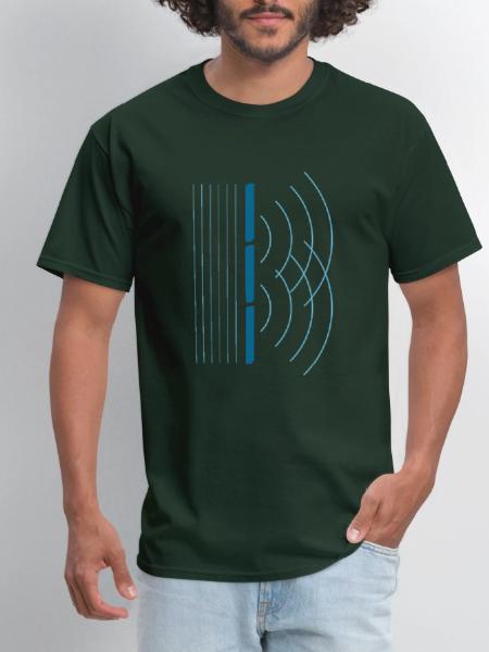 Physics Interference Education Wave Radiation - Men's T-Shirt