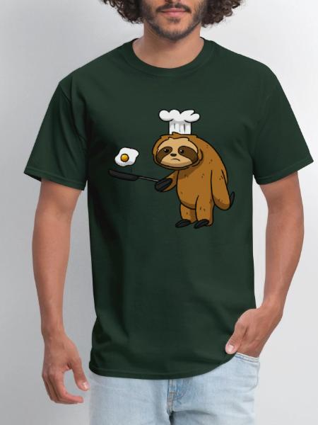 Chef Sloth - Men's T-Shirt
