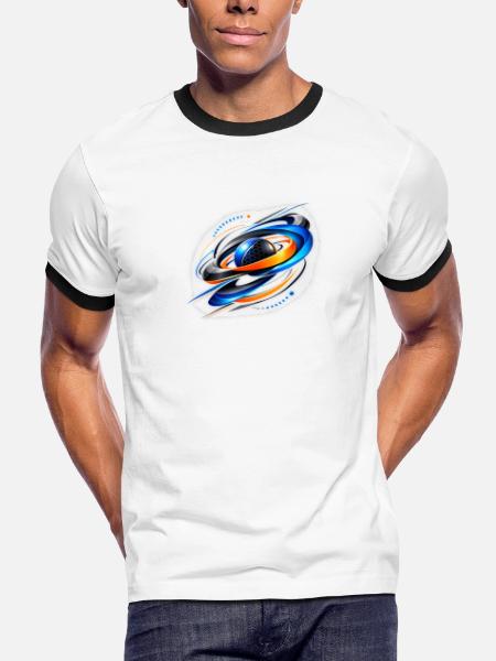COSMIC MOTION - Men's Ringer T-Shirt