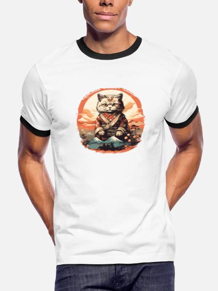 Cat Japanese Art