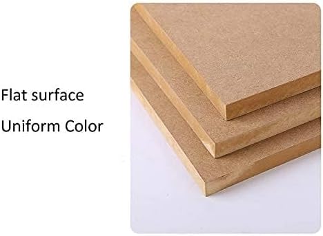 DI-Kraft Pack of 6 Pine MDF Boards for Art and Craft 5 mmThick Craft Board with Light Colour and Smooth Finish (16 Inch x 20 Inch x 5 mm)