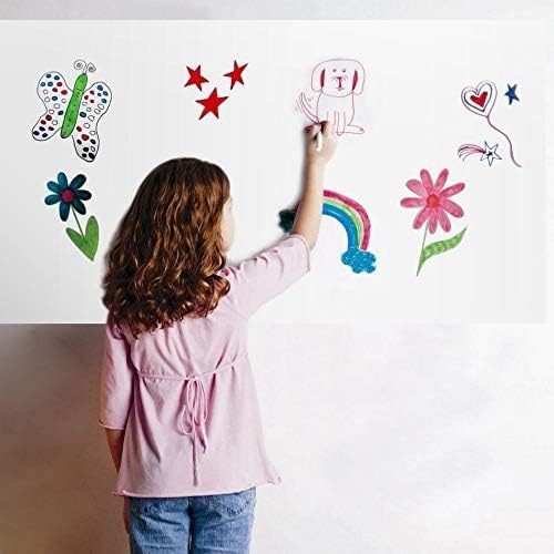 100x60cm white Board Sticker Wall Decor easy Removable Vinyl adhesive board