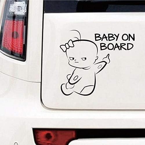 Other BABY ON BOARD Funny Vinyl Car Sticker Warning Sign Decal Car Styling