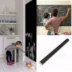 Generic 45x200cm Black Board Sticker Wall Paper Decor Removable Vinyl Chalkboard