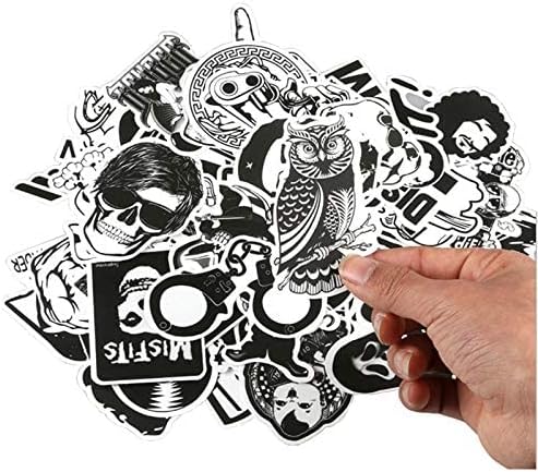 Car Stickers - 60pcs Laptop, Motorcycle, Bicycle, Luggage Decals, Graffiti Patches, Skateboard Stickers - No-Duplicate Pack
