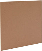 لوح خشبي فارغ، ألواح MDF للحرف اليدوية (4 ملم، عبوة من 10، 40x40 سم)