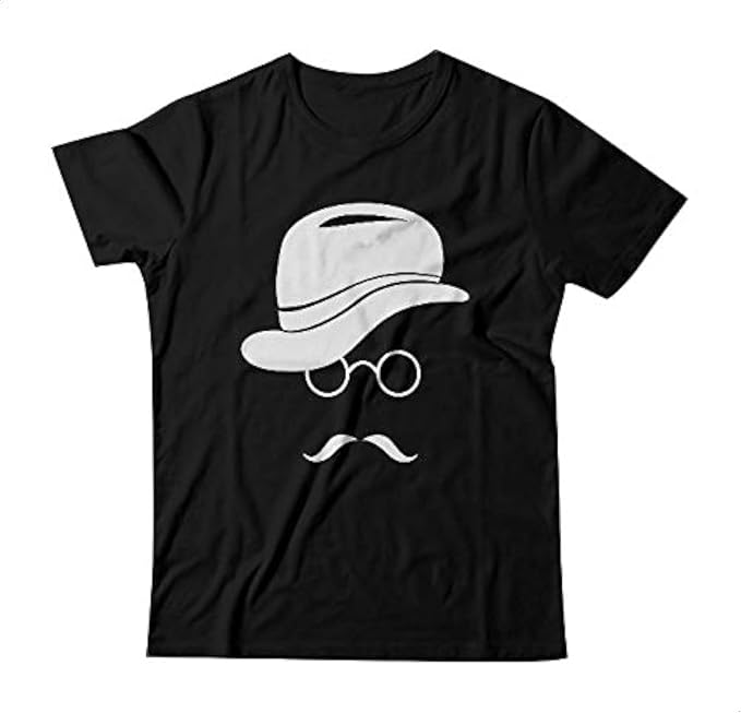 Fast Print Short Sleeve T-Shirt For Men- Black - 2724735093318