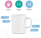 Giftmate Back Body Hurts Mug - Funny Quote Printed Ceramic Tea and Coffee Mug 320ml | Both Side Printed