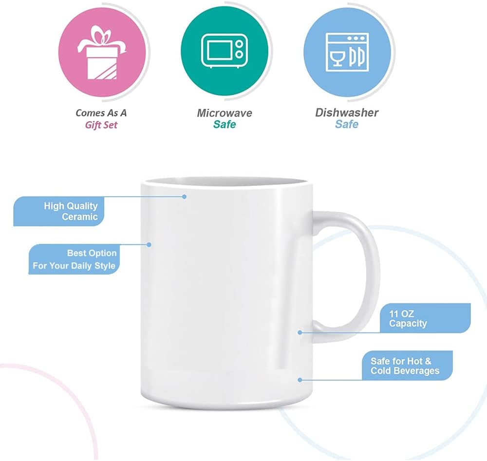 Giftmate Back Body Hurts Mug - Funny Quote Printed Ceramic Tea and Coffee Mug 320ml | Both Side Printed