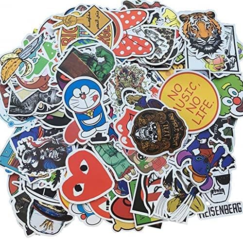 300 PCS Mixed Waterproof Stickers For Luggage Laptop Decal Toys Bike Car Motorcycle Phone Snowboard Funny Doodle Cool Sticker DIY