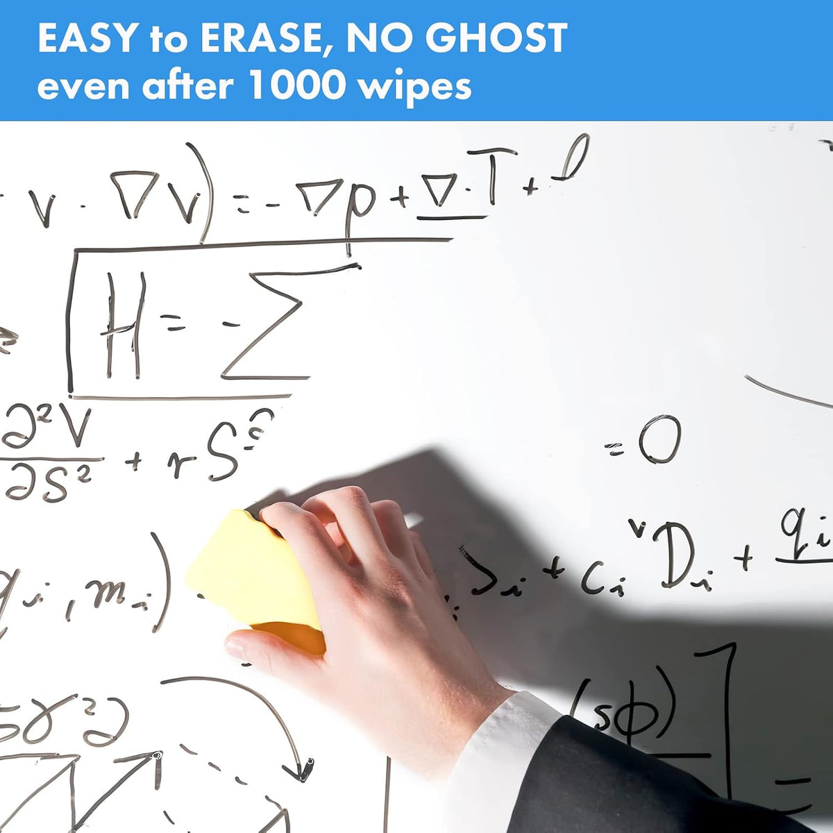 HAMIGAR White Board Sticker for Wall 24" x 79" Dry Erase Adhesive Paper