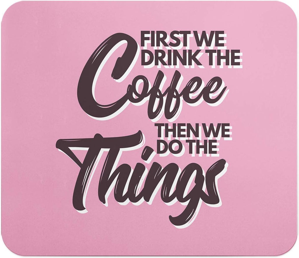 Loud Universe Coffee Drink Coffee Quote Addict Coffee Rectangular Thick Flexible Mouse Pad