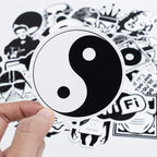 Stickers DIY Decals For Suitcase Motorcycle Skateboard Bicycle Car Laptop Sticker Accessories
