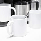 Bycnzb 22oz white Super Large Ceramic Coffee Mugs Large Handles Set of 1