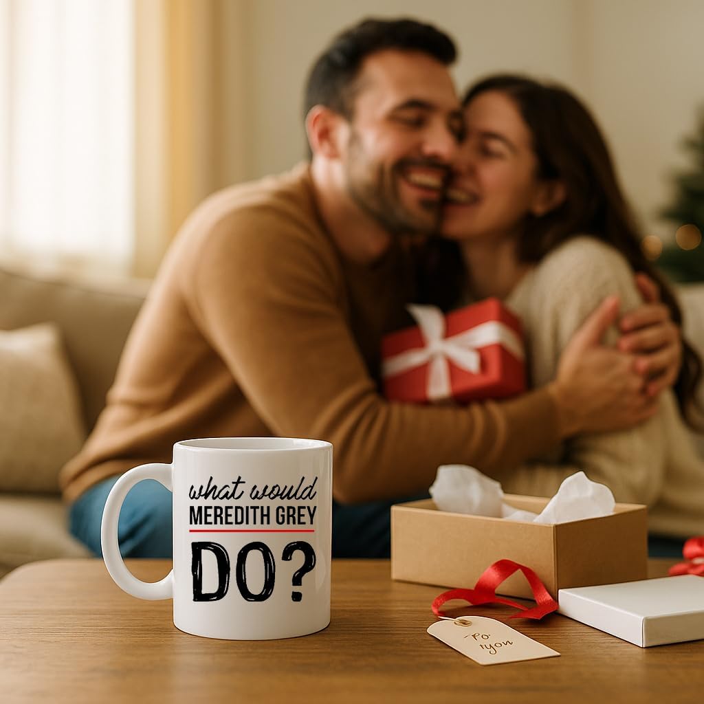 POPULAR MUGS AND T-SHIRTS What Would Meredith Grey Do Greys Anatomy Quote Mug Mug