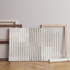 60x40cm Abstract Modern Canvas Print Wall Art, Beige