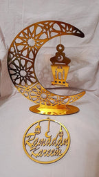 ستاند هلال لديكور رمضان
