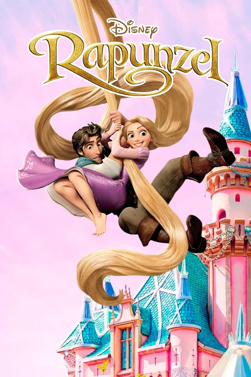 Rapunzel Note Book A5-50 Papers - Wooden Cover