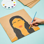Blank Wooden Board, Craft MDF Sheet 4mm, Pack of 10 (30x40cm)