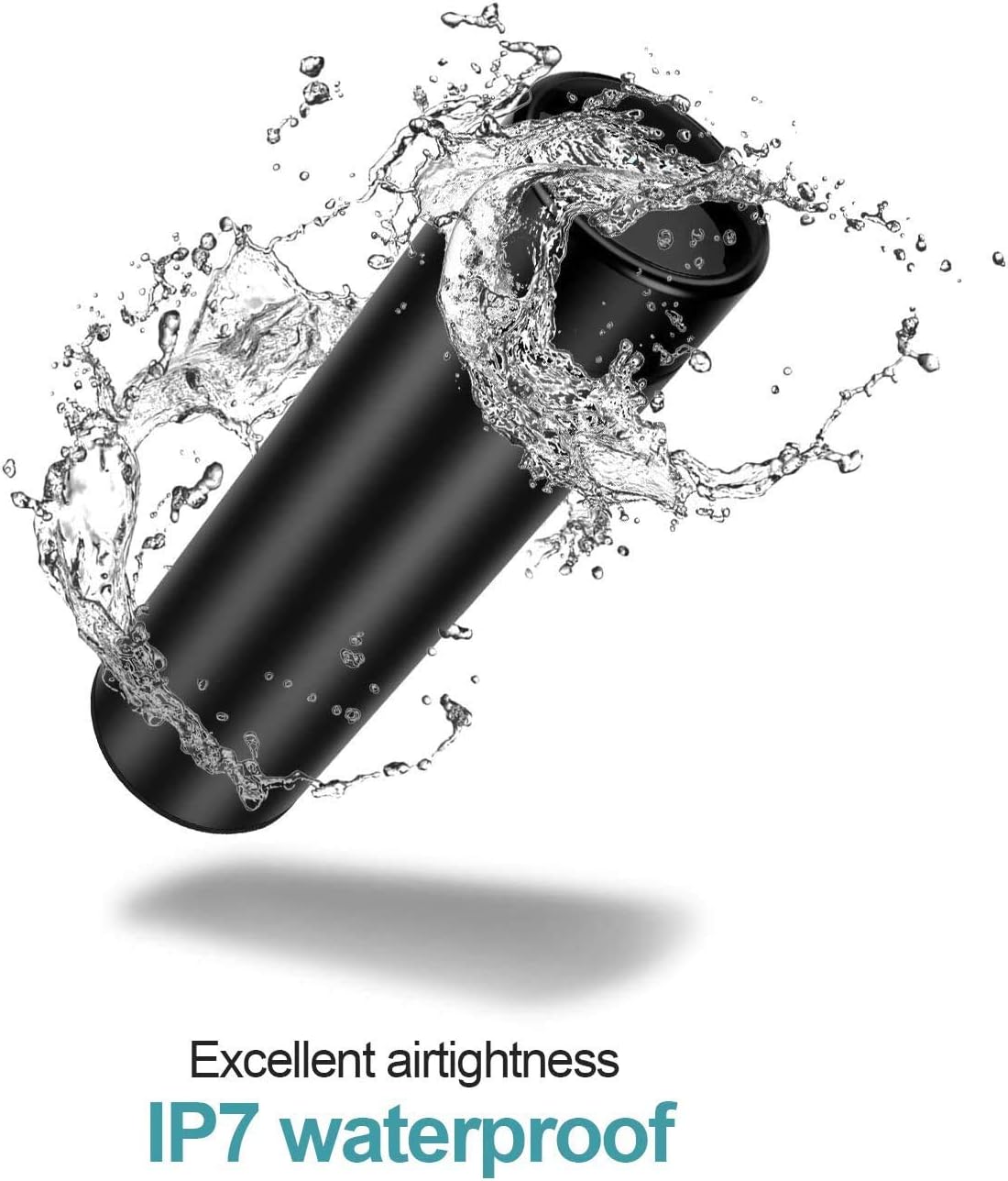 18oz Tea Infuser Bottle Thermoses Water Bottle, Travel Mug with Smart LCD Touch Screen, Keep Hot Or Cold, Car Portable Travel Tea Coffee Vacuum Thermoses Cup, Anti-collision, Leak-proof (Black)