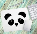 Loud Universe Panda Animal Cute Panda Rectangular Thick Flexible Mouse Pad