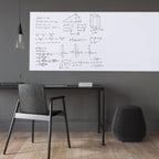 HAMIGAR White Board Sticker for Wall 24" x 79" Dry Erase Adhesive Paper