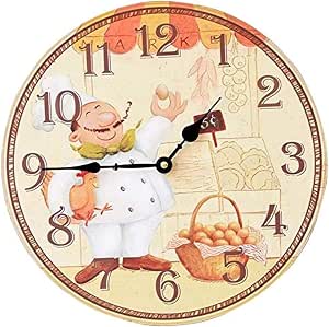 Other Wood Analog Wall Clock - Kitchen
