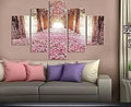 tableau 5 pieces for decoration