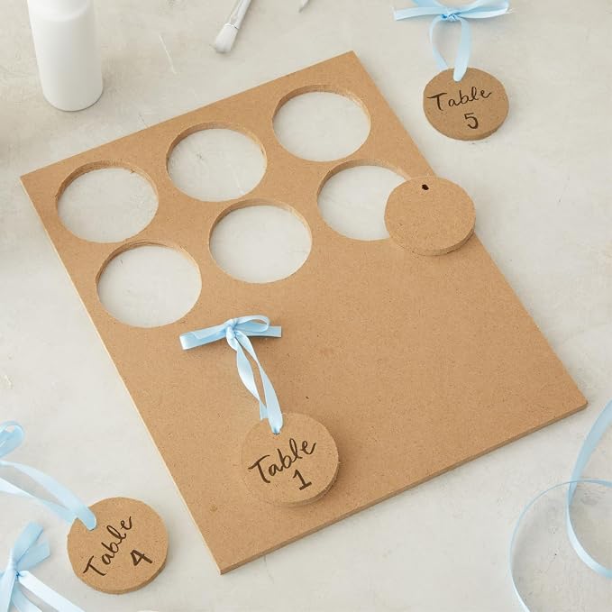Bright Creations MDF Board, 27.9 x 35.5 cm, 11 x 14 Inches (6 Pack)