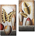 Modern Flowers Tableau - 60 cm x 60 cm