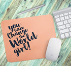 Loud Universe Girl Goals Slay Girl Rectangular Thick Flexible Mouse Pad