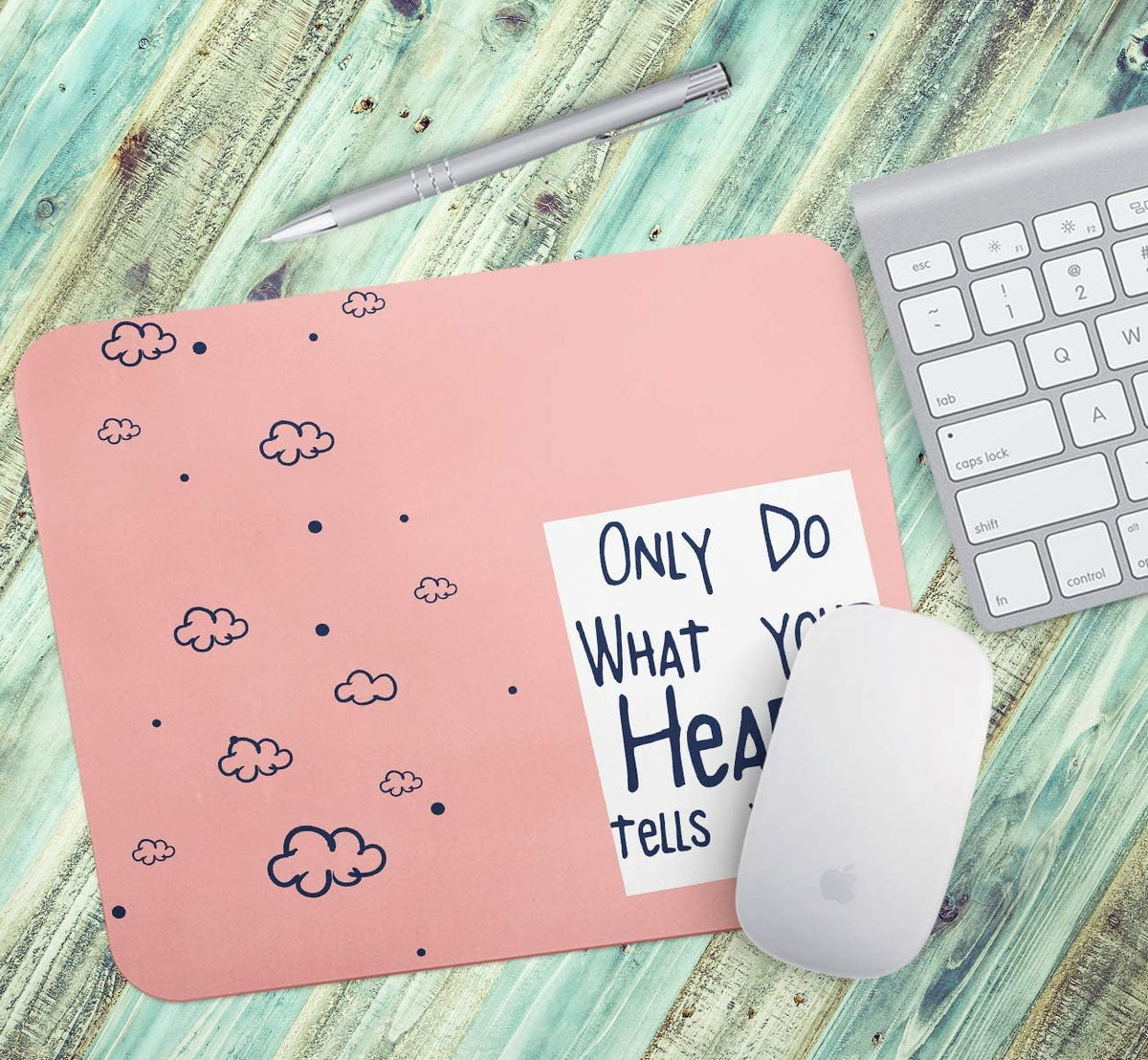 Loud Universe Girl Goals Slay Girl Rectangular Thick Flexible Mouse Pad