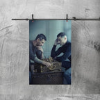 NBHYK Cristiano Ronaldo And Lionel Messi Poster frames poster board Wall Art Prints Canvas painting for room aesthetic Decor ready to hanging 16x24 poster