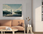 home gallery natural-peaceful-illustration-fabulous Printed canvas wall art 90x60 cm