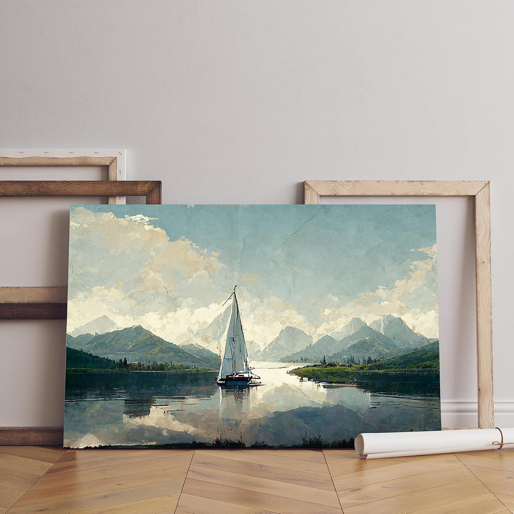 home gallery natural-peaceful-illustration-fabulous Printed canvas wall art 90x60 cm