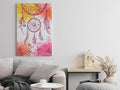 Dreamcatcher Printed Canvas Wall Art, 60x40cm, Pink