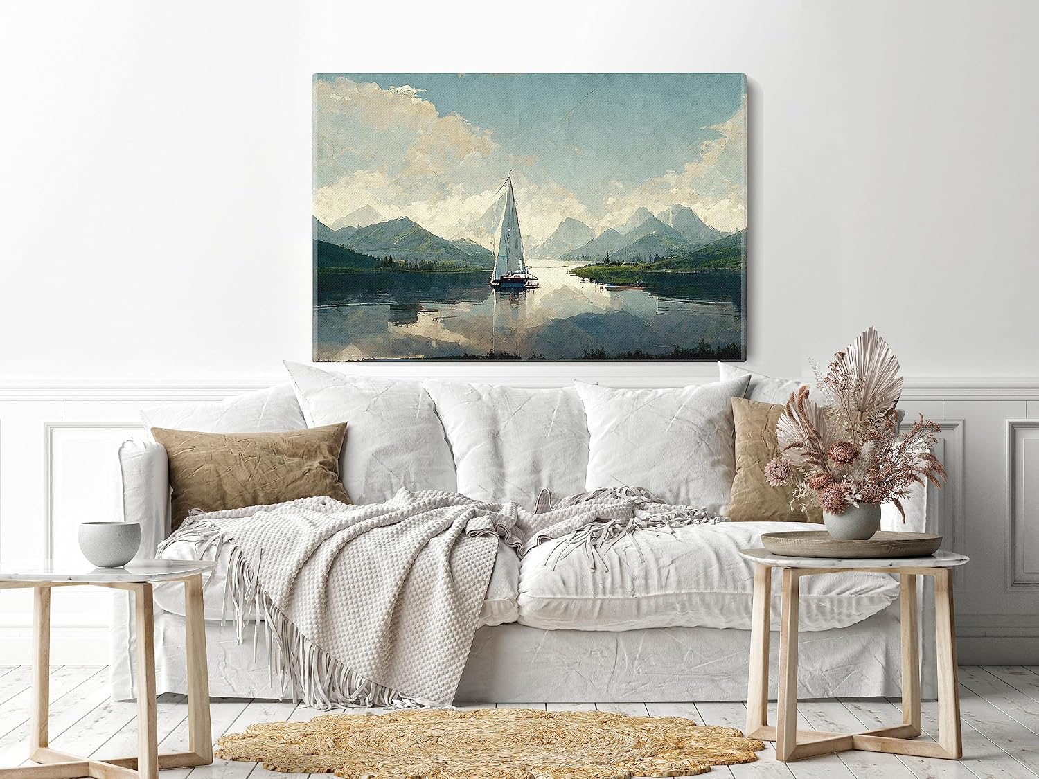 home gallery natural-peaceful-illustration-fabulous Printed canvas wall art 90x60 cm