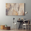 canvas print wall art with a gold leaf print, 60 x 40 cm.