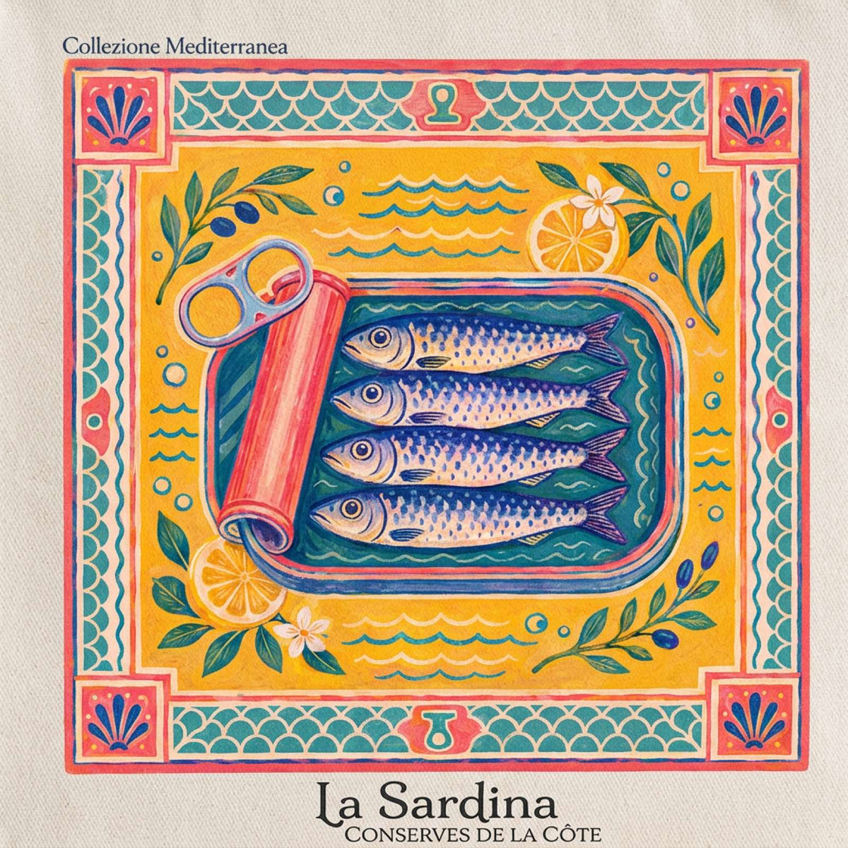 La Sardina  Tote Bag